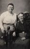 Louise Benham Colvin (standing) and Unknown